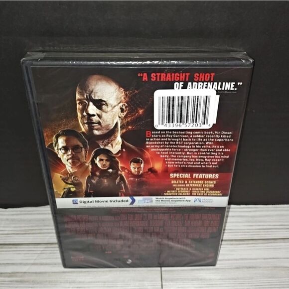 New Bloodshot (DVD)  Vin Diesel , Eiza Gonzalez , Sam Heughan and Toby Kebbell - Picture 4 of 4